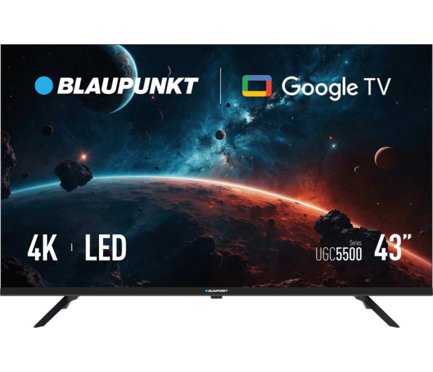 Blaupunkt 43UGC5500S 43" LED 4K Google TV DVB-T2 - 1325648 - zdjęcie